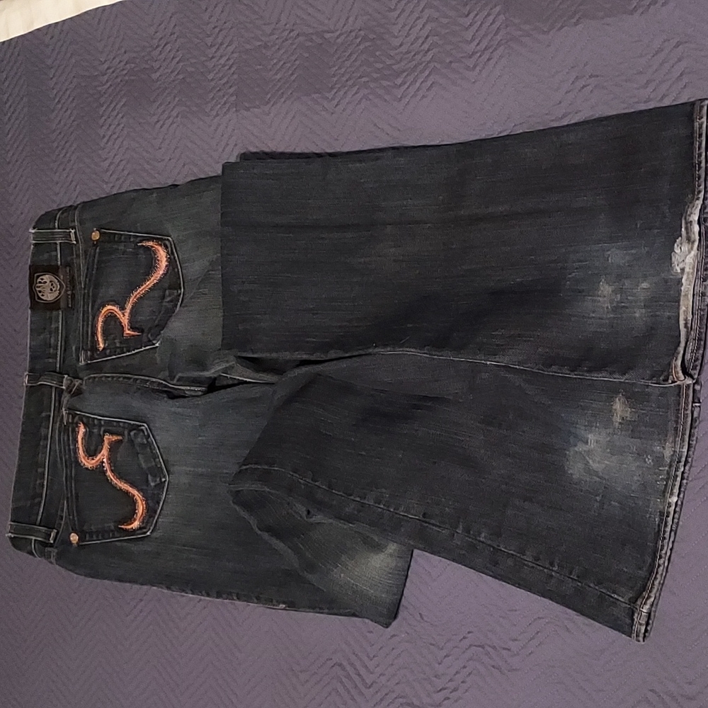 Rock & Republic 26 boot cut jeans long
